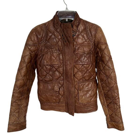 Eddie Bauer | Jackets & Coats | Eddie Bauer Quilted Lamb Leather